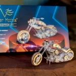 Motociklas CHOPPER – 3D motociklo modelis