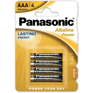 Panasonic elementai Alkaline LR03 (AAA)