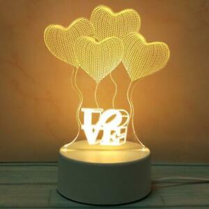 3D šviestuvas LOVE